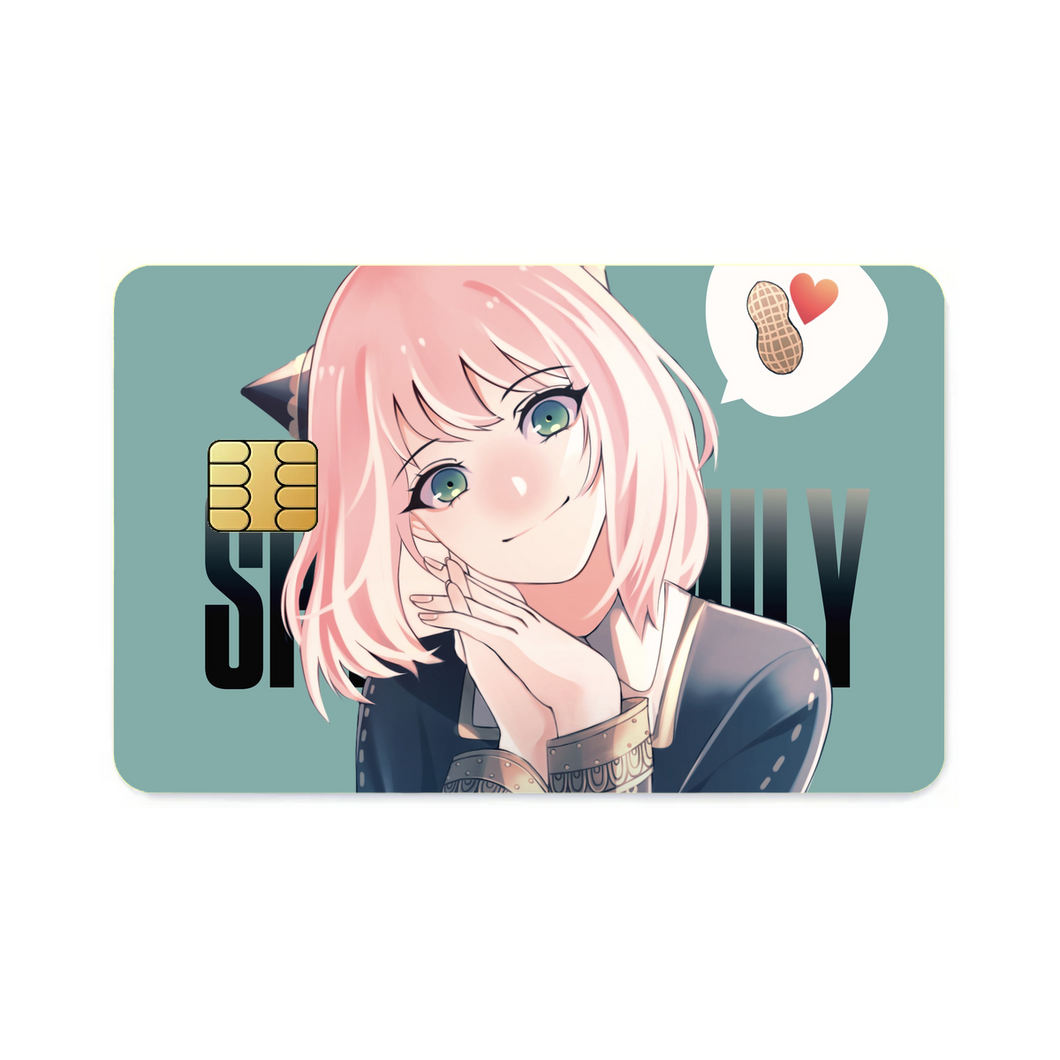 Anime Spy x Family Credit Card Skins (4-in-1 Pack)
