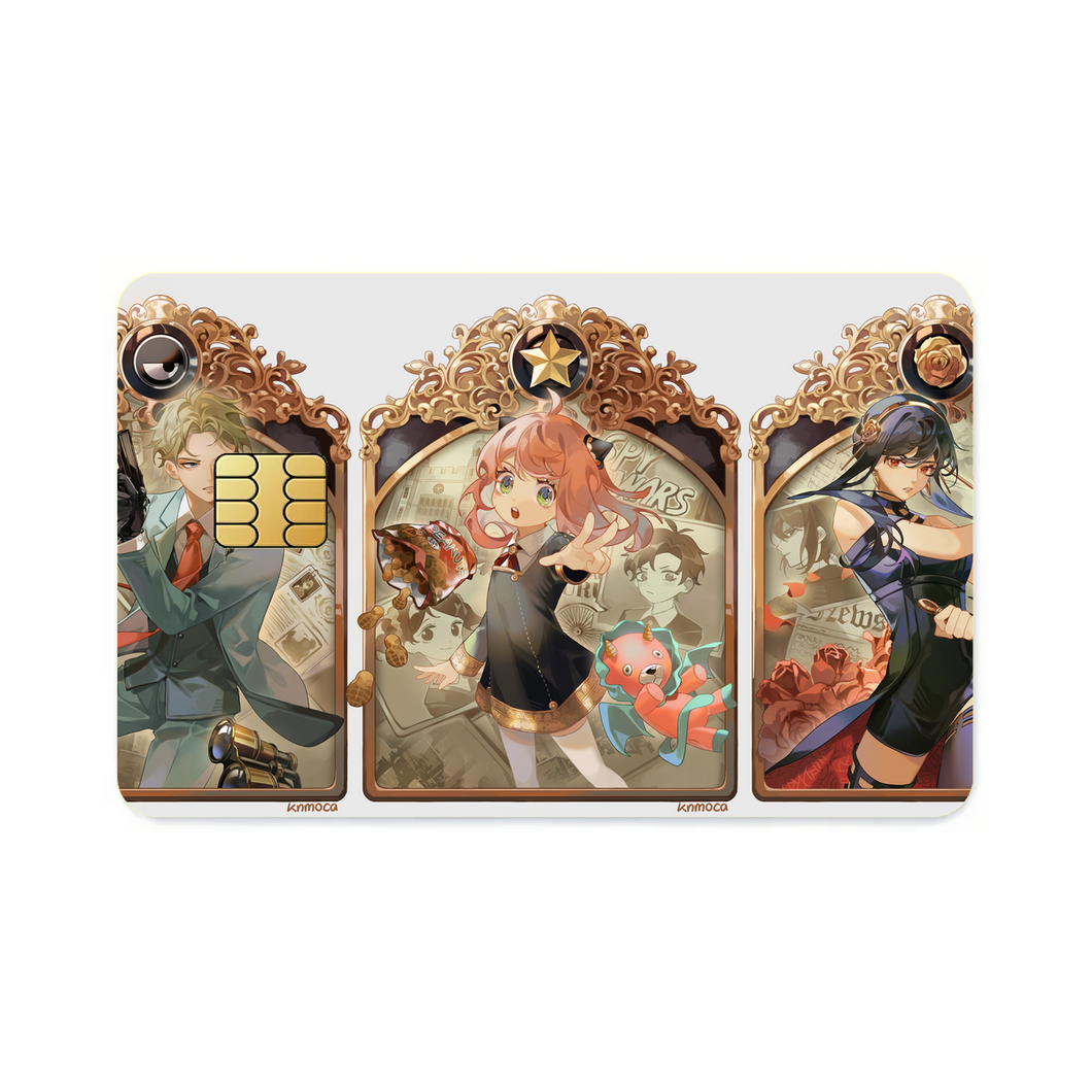 Anime Spy x Family  Credit Card Skins (4-in-1 Pack)