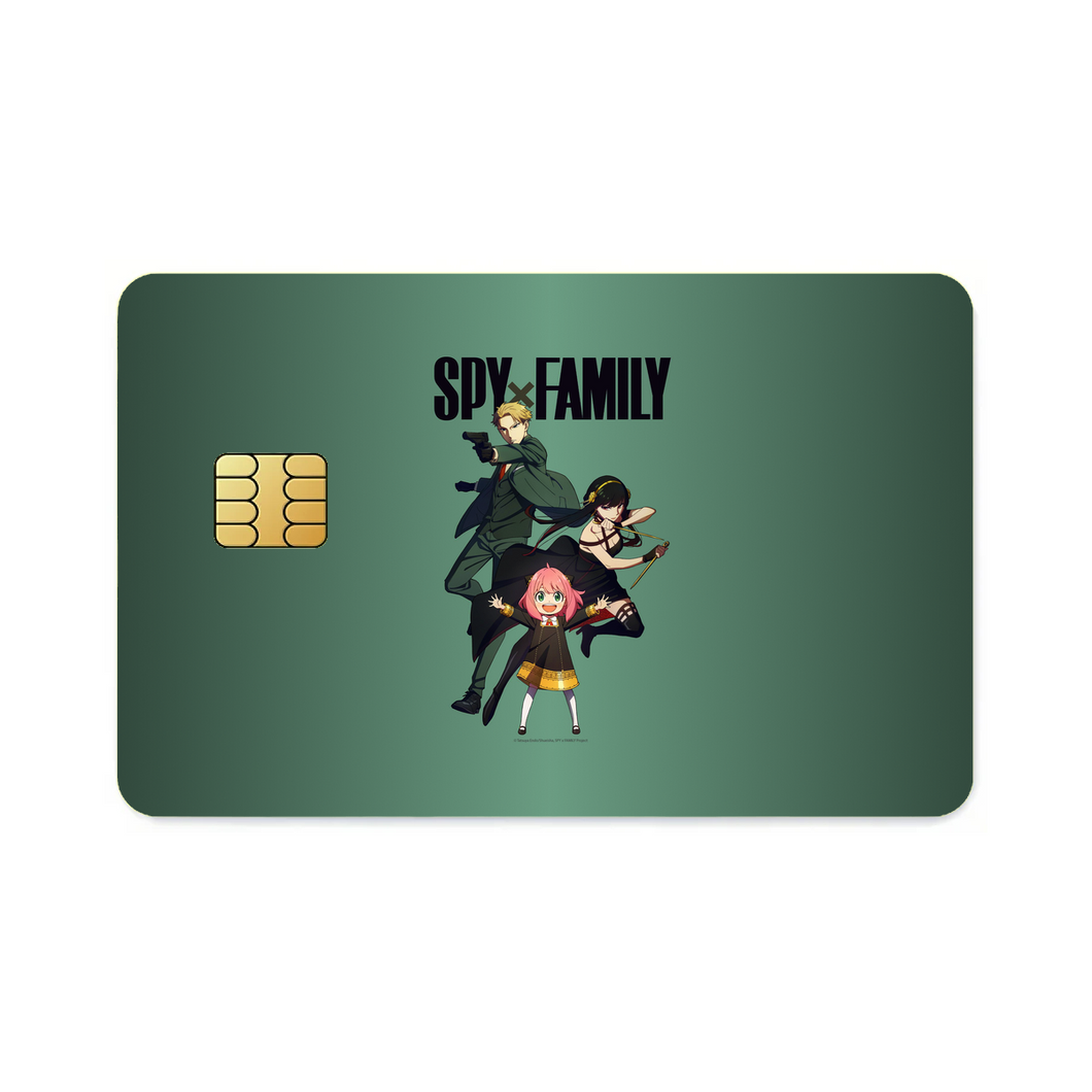 Anime Spy x Family Credit Card Skins (4-in-1 Pack)