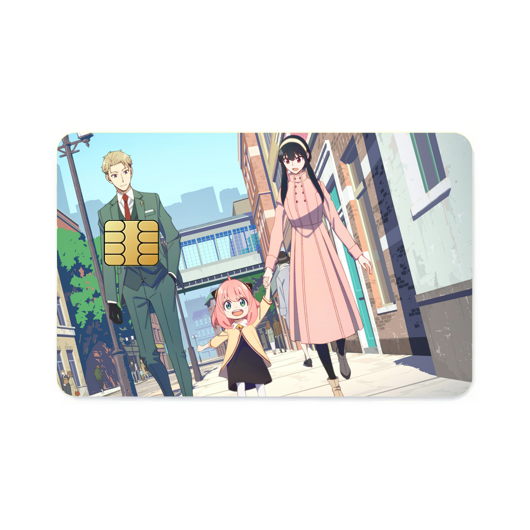 Anime Spy x Family Credit Card Skins (4-in-1 Pack)