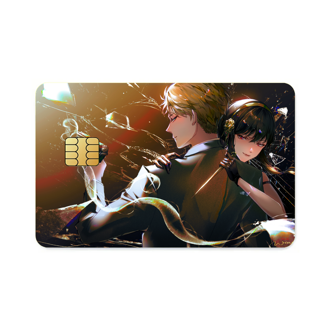 Anime Spy x Family Credit Card Skins (4-in-1 Pack)