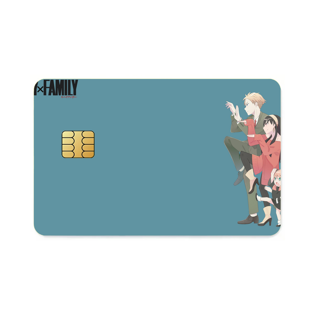 Anime Spy x Family Credit Card Skins (4-in-1 Pack)
