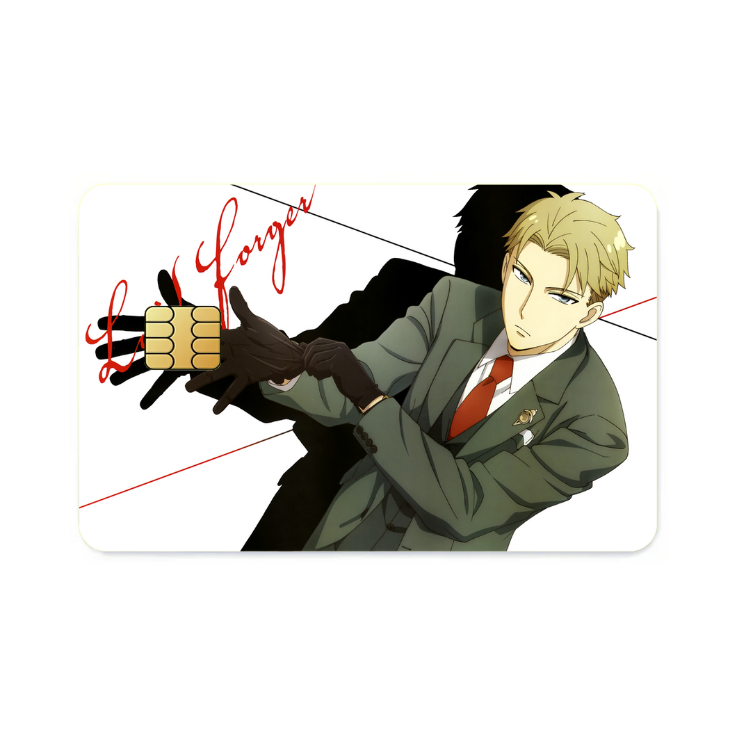 Anime Spy x Family Credit Card Skins (4-in-1 Pack)