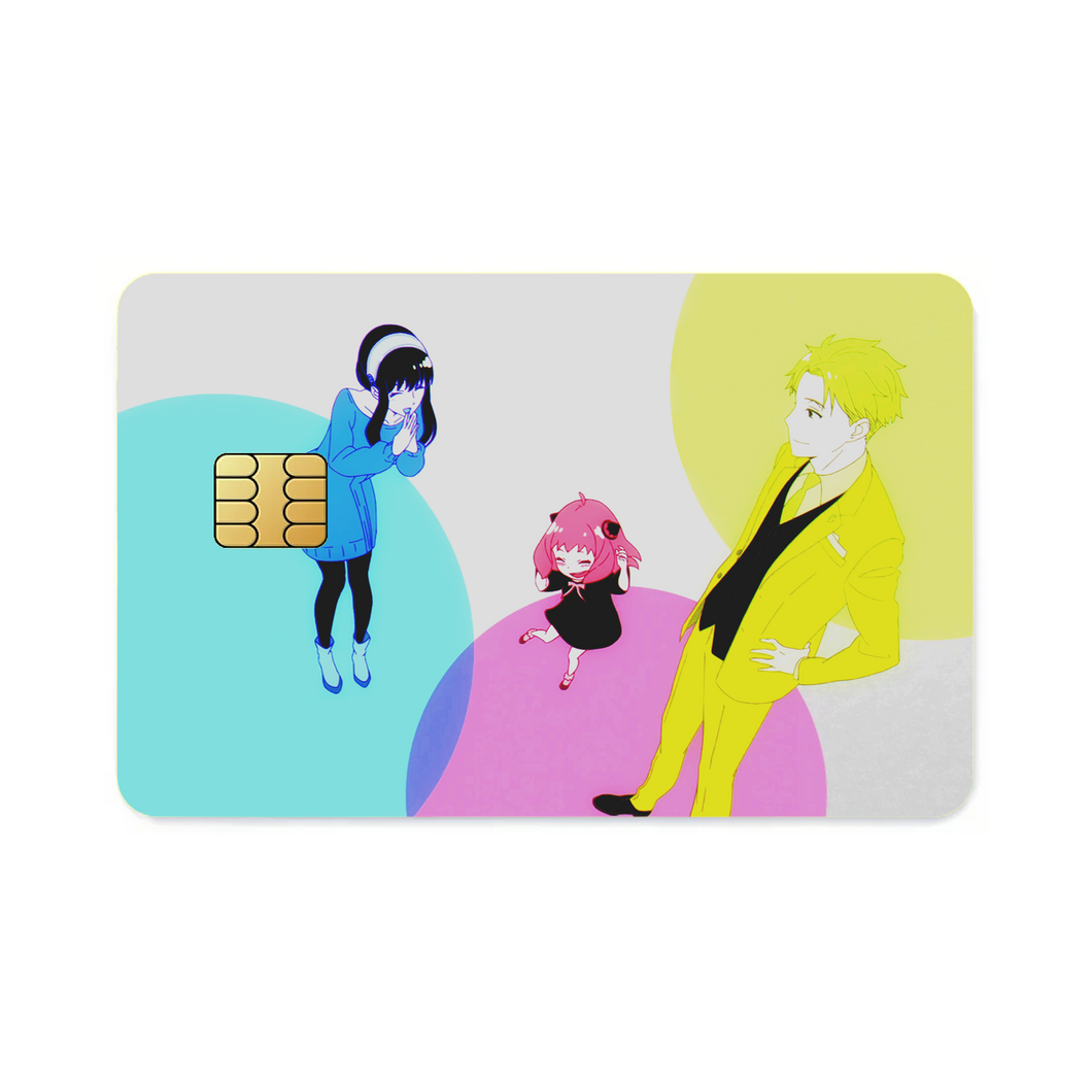Anime Spy x Family Credit Card Skins (4-in-1 Pack)