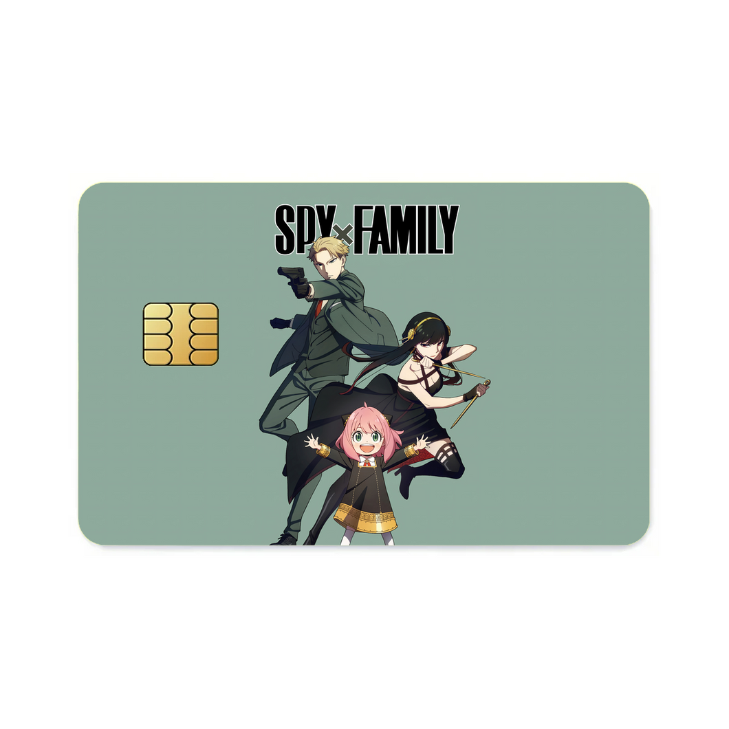 Anime Spy x Family Credit Card Skins (4-in-1 Pack)