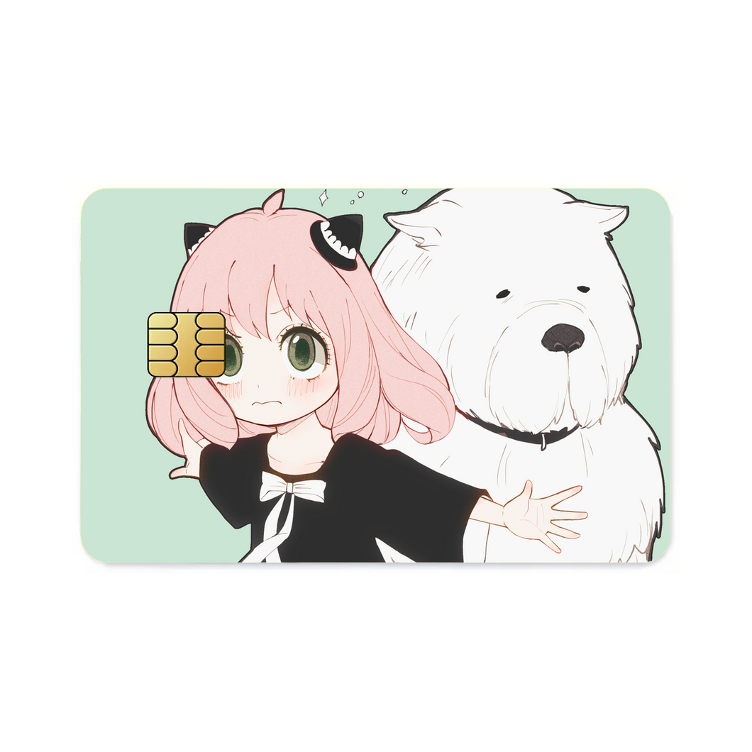 Anime Spy x Family Credit Card Skins (4-in-1 Pack)