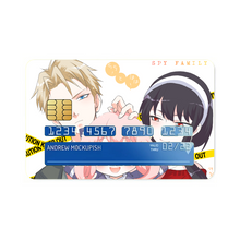 Load image into Gallery viewer, Anime Spy x Family Credit Card Skins (4-in-1 Pack)
