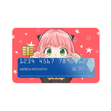 Load image into Gallery viewer, Anime Spy x Family Credit Card Skins (4-in-1 Pack)
