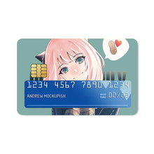 Load image into Gallery viewer, Anime Spy x Family Credit Card Skins (4-in-1 Pack)
