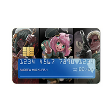 Load image into Gallery viewer, Anime Spy x Family  Credit Card Skins (4-in-1 Pack)
