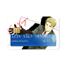 Load image into Gallery viewer, Anime Spy x Family Credit Card Skins (4-in-1 Pack)
