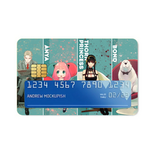 Load image into Gallery viewer, Anime Spy x Family Credit Card Skins (4-in-1 Pack)
