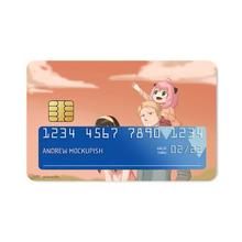 Load image into Gallery viewer, Anime Spy x Family Credit Card Skins (4-in-1 Pack)
