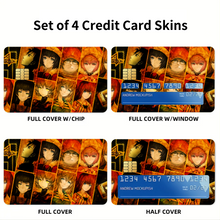 Load image into Gallery viewer, Anime Steins;Gate  Credit Card Skins (4-in-1 Pack)
