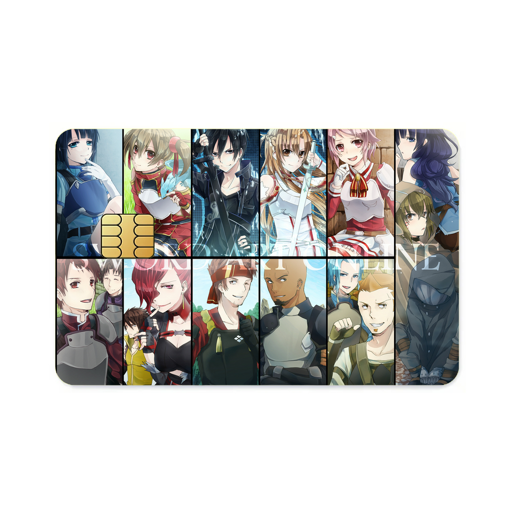 Anime Sword Art Online Credit Card Skins (4-in-1 Pack)