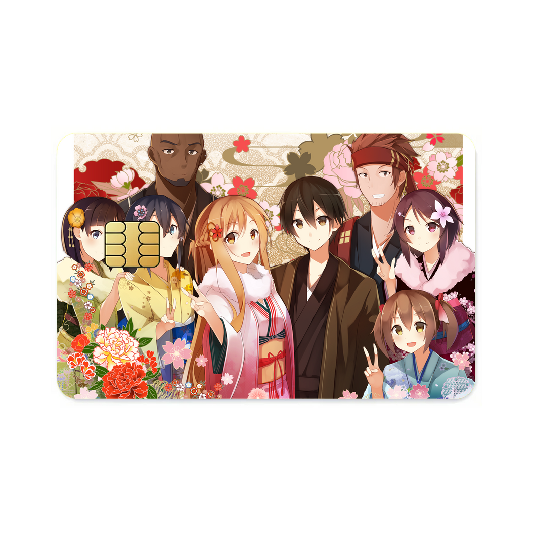 Anime Sword Art Online  Credit Card Skins (4-in-1 Pack)