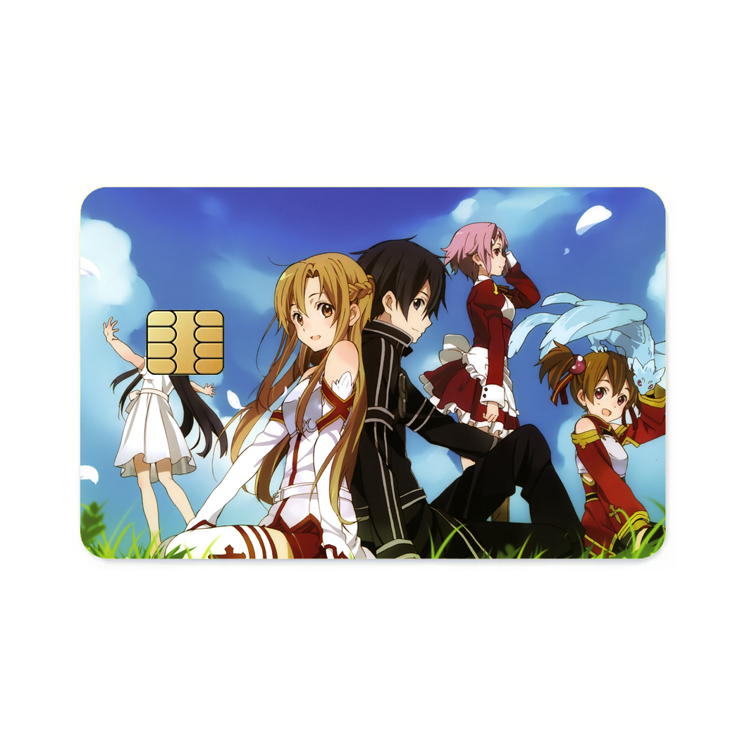 Anime Sword Art Online Credit Card Skins (4-in-1 Pack)
