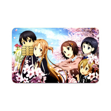 Load image into Gallery viewer, Anime Sword Art Online Credit Card Skins (4-in-1 Pack)
