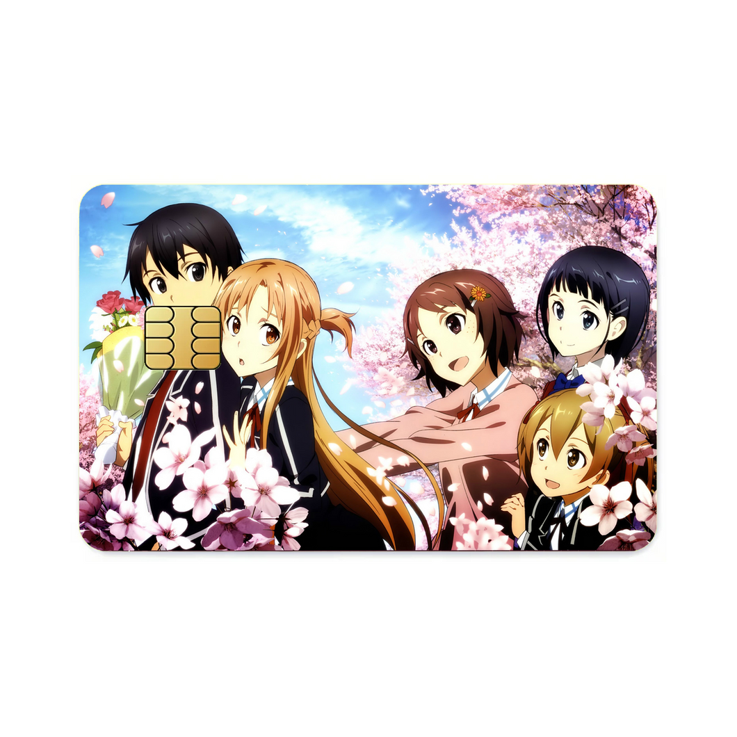 Anime Sword Art Online Credit Card Skins (4-in-1 Pack)