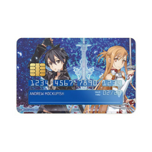 Load image into Gallery viewer, Anime Sword Art Online Credit Card Skins (4-in-1 Pack)
