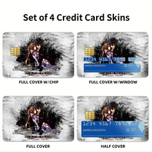 Load image into Gallery viewer, Anime Sword Art Onliner Credit Card Skins (4-in-1 Pack)
