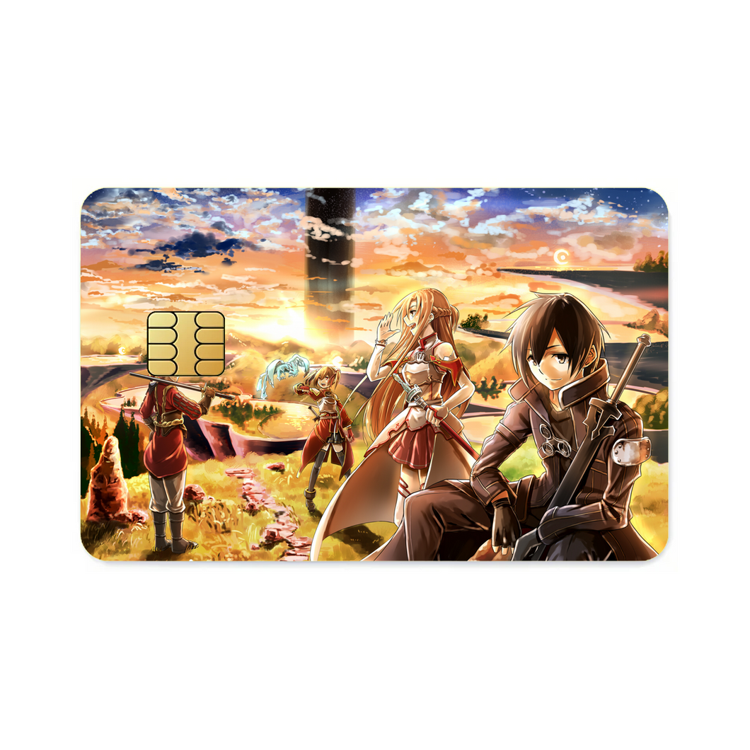 Anime Sword Art Onliner Credit Card Skins (4-in-1 Pack)