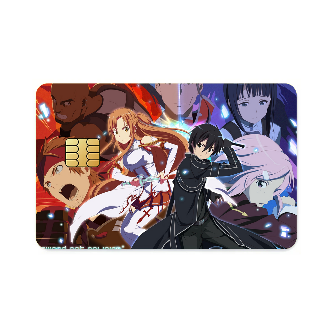 Anime Sword Art Onliner Credit Card Skins (4-in-1 Pack)