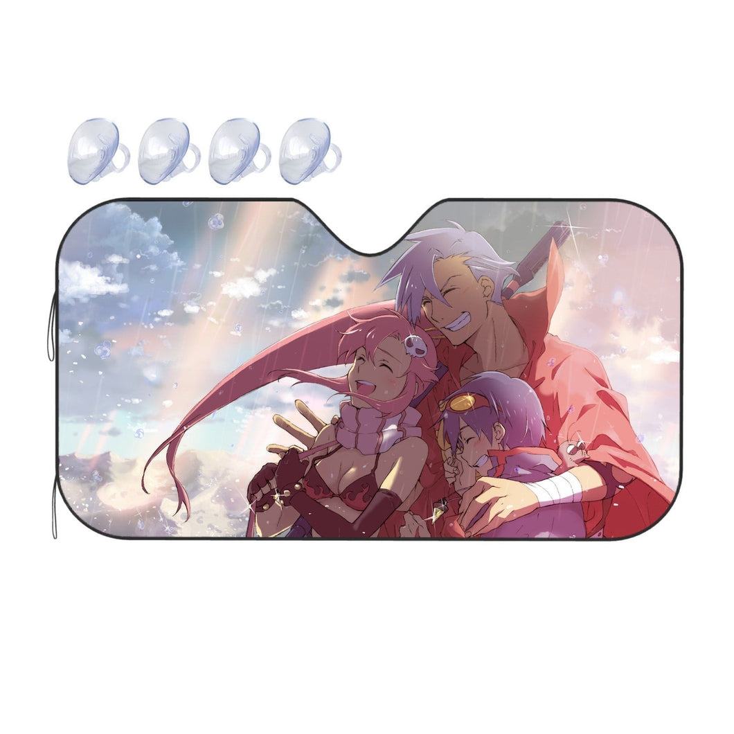 Anime Tengen Toppa Gurren Lagann Car Sunshade