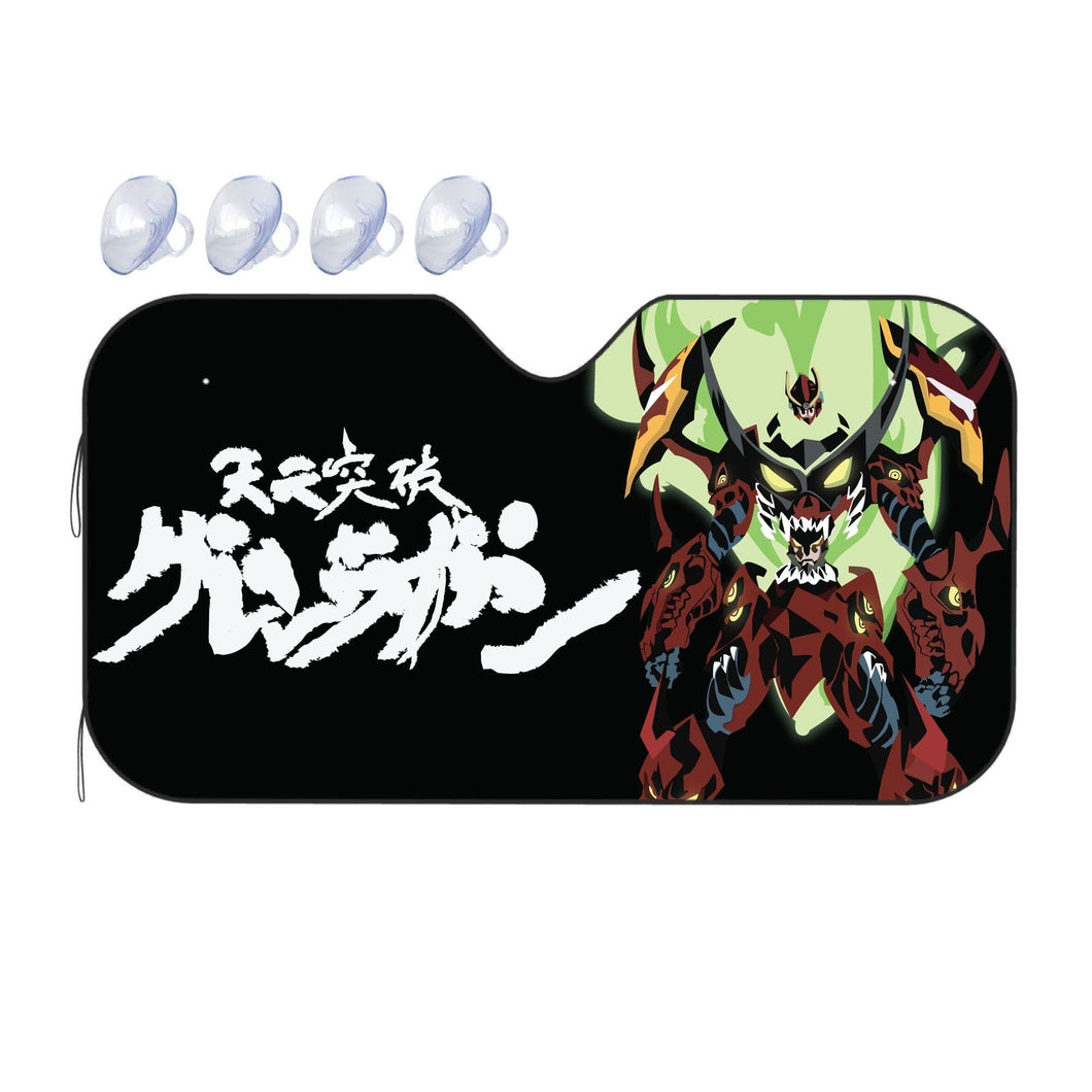 Anime Tengen Toppa Gurren Lagann Car Sunshade