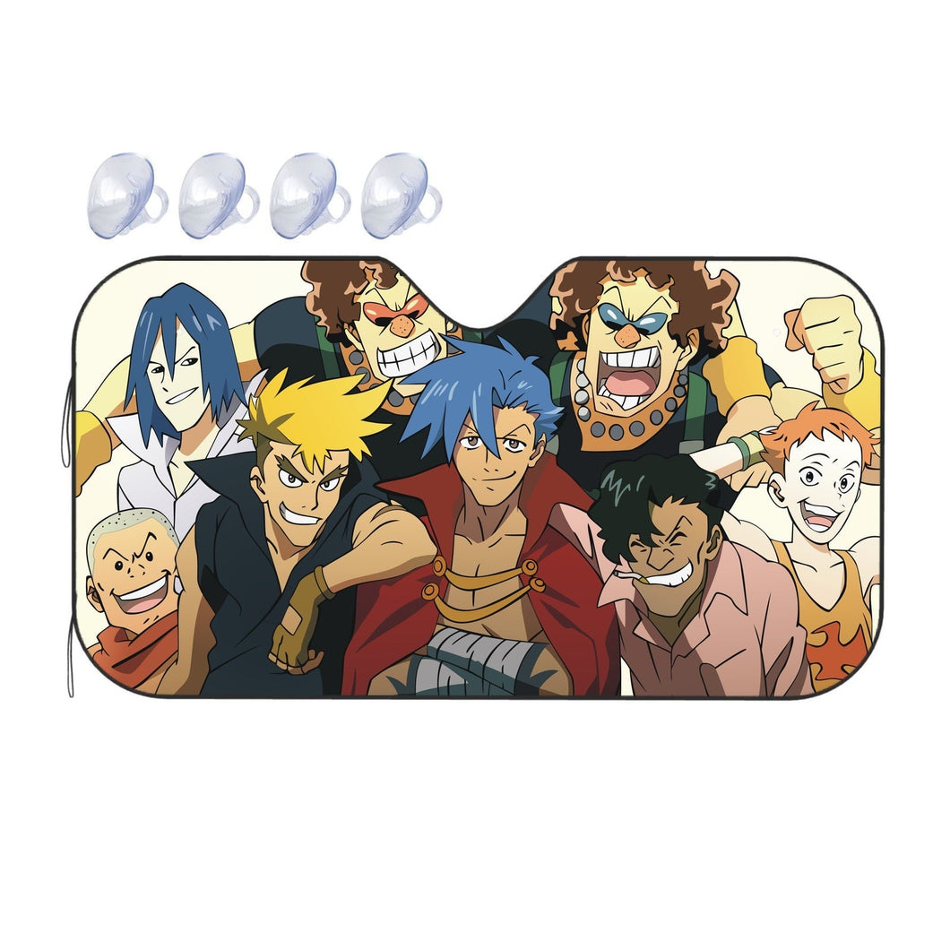 Anime Tengen Toppa Gurren Lagann Car Sunshade