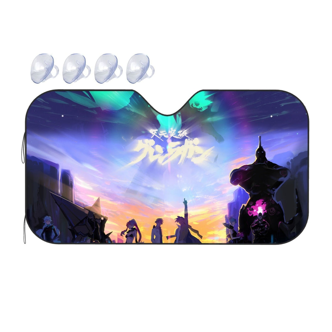 Anime Tengen Toppa Gurren Lagann  Car Sunshade