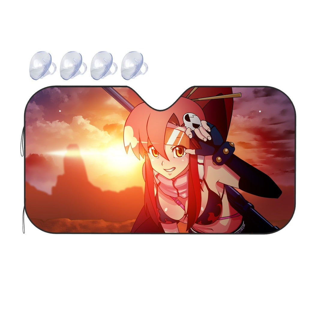Anime Tengen Toppa Gurren Lagann Car Sunshade