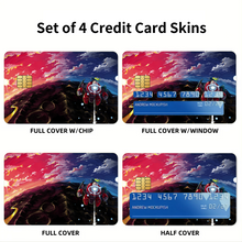 Load image into Gallery viewer, Anime Tengen Toppa Gurren Lagann Credit Card Skins (4-in-1 Pack)
