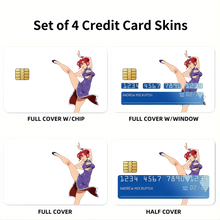 Load image into Gallery viewer, Anime Tengen Toppa Gurren Lagann Credit Card Skins (4-in-1 Pack)
