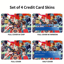 Load image into Gallery viewer, Anime Tengen Toppa Gurren Lagann Credit Card Skins (4-in-1 Pack)
