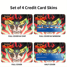 Load image into Gallery viewer, Anime Tengen Toppa Gurren Lagann Credit Card Skins (4-in-1 Pack)
