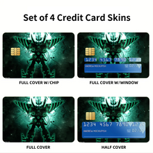 Load image into Gallery viewer, Anime Tengen Toppa Gurren Lagann Credit Card Skins (4-in-1 Pack)
