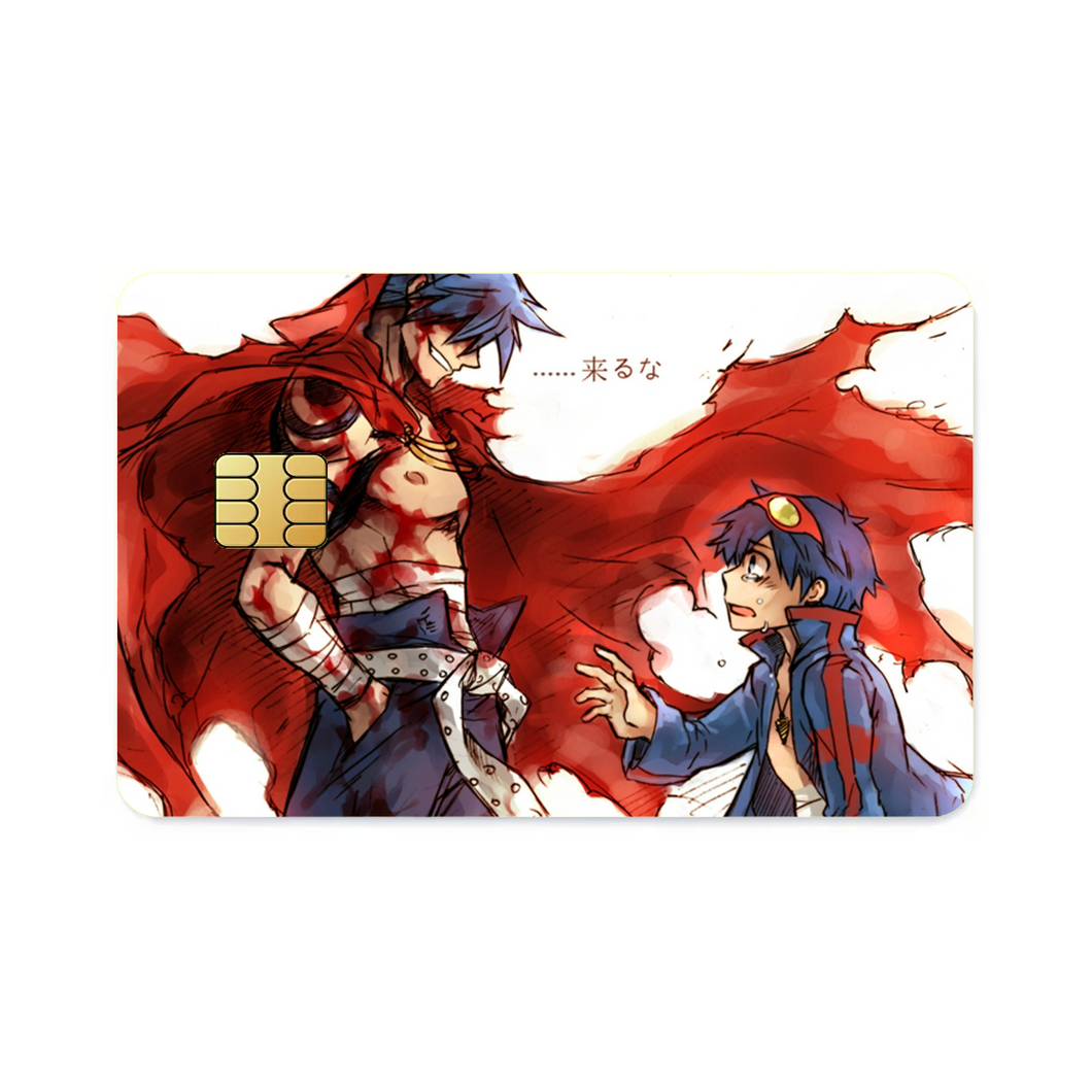 Anime Tengen Toppa Gurren Lagann Credit Card Skins (4-in-1 Pack)