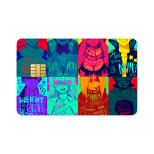 Load image into Gallery viewer, Anime Tengen Toppa Gurren Lagann Credit Card Skins (4-in-1 Pack)
