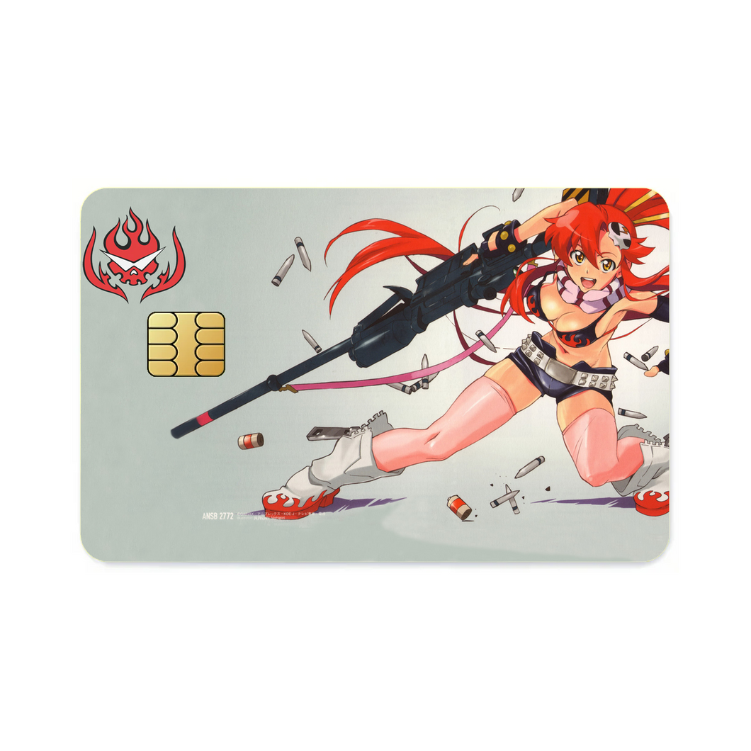 Anime Tengen Toppa Gurren Lagann Credit Card Skins (4-in-1 Pack)
