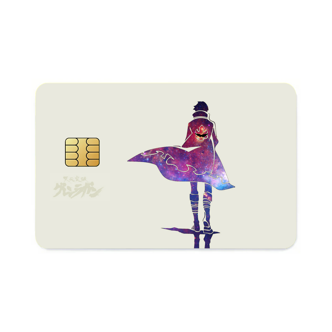 Anime Tengen Toppa Gurren Lagann Credit Card Skins (4-in-1 Pack)