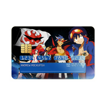 Load image into Gallery viewer, Anime Tengen Toppa Gurren Lagann Credit Card Skins (4-in-1 Pack)
