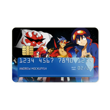 Load image into Gallery viewer, Anime Tengen Toppa Gurren Lagann Credit Card Skins (4-in-1 Pack)
