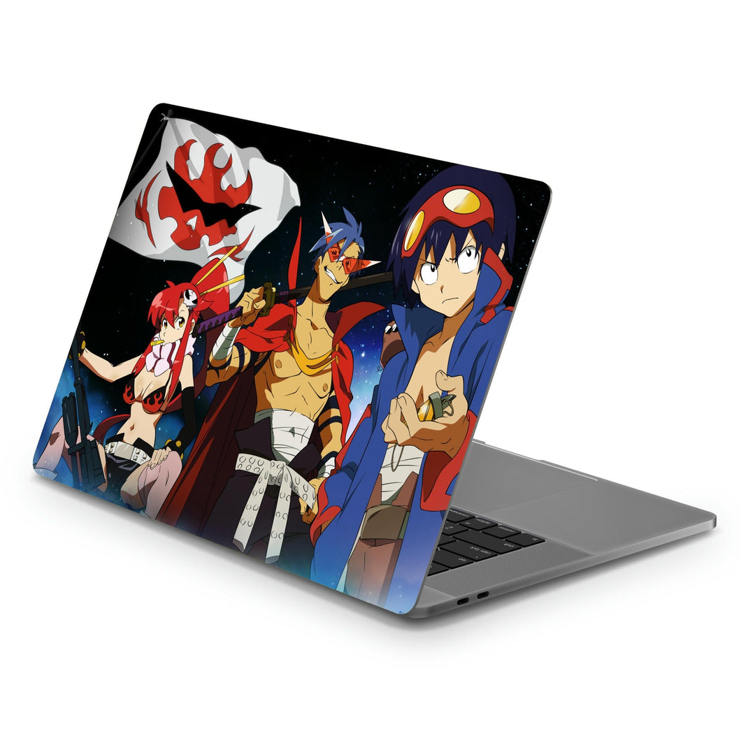 Anime Tengen Toppa Gurren Lagann Macbook Skin