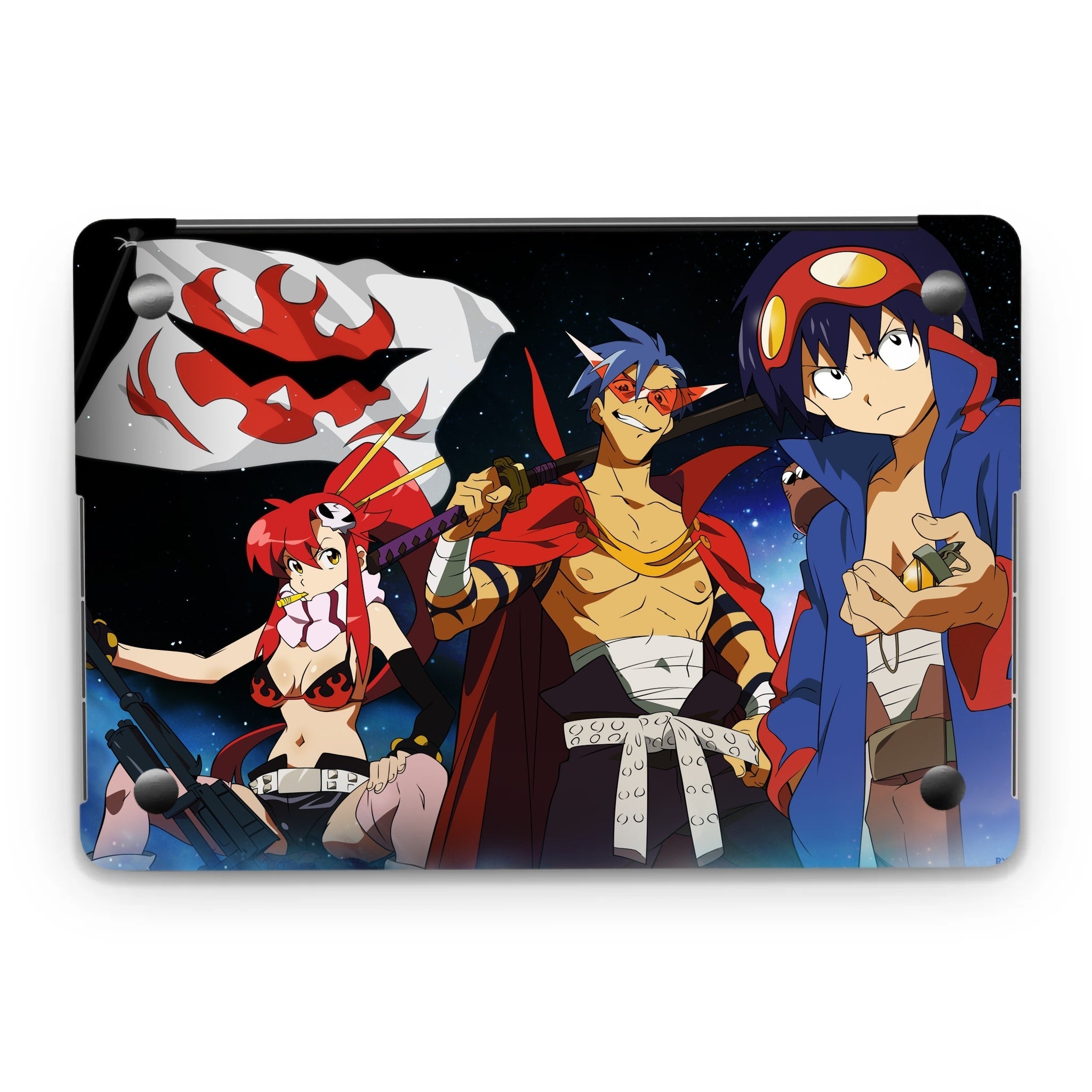 Anime Tengen Toppa Gurren Lagann Macbook Skin anime-tengen-toppa-gurren-lagann-macbook-skin