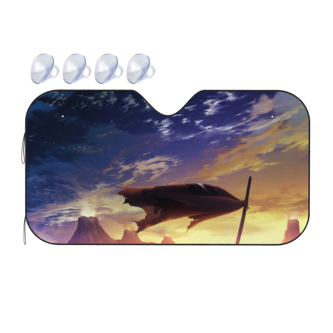 Anime Tengen Toppa Gurren Lagannr Car Sunshade