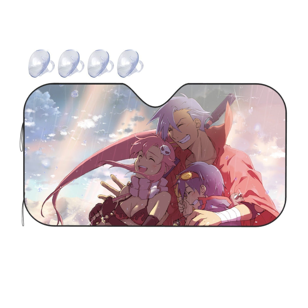 Anime Tengen Toppa Gurren Lagannr Car Sunshade