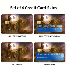 Load image into Gallery viewer, Anime Tengen Toppa Gurren Lagannr Credit Card Skins (4-in-1 Pack)
