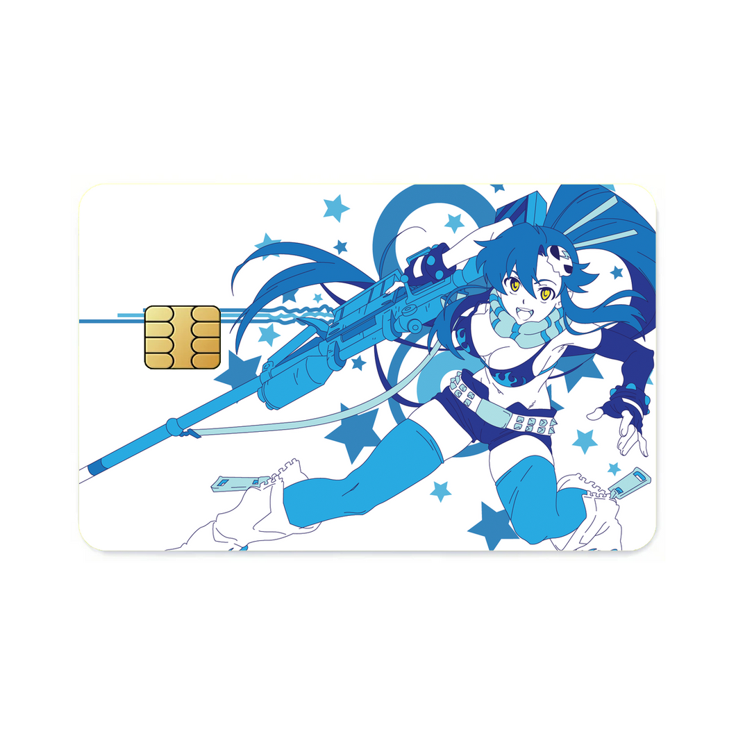 Anime Tengen Toppa Gurren Lagannr Credit Card Skins (4-in-1 Pack)
