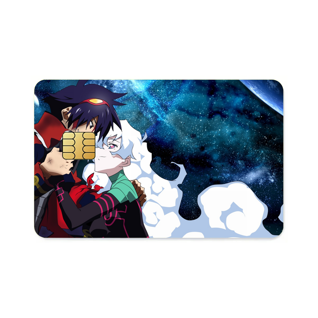 Anime Tengen Toppa Gurren Lagannr Credit Card Skins (4-in-1 Pack)
